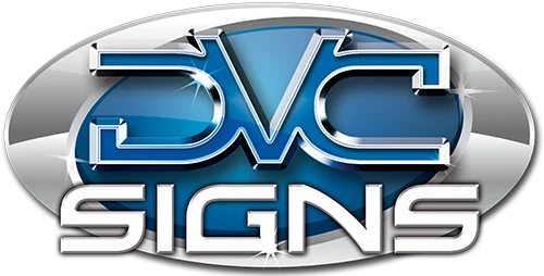 Tarpon Springs Sign Company dvc signs company logo
